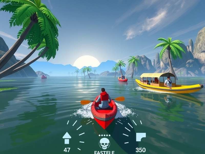 Ganges Raft Adventure River Scene